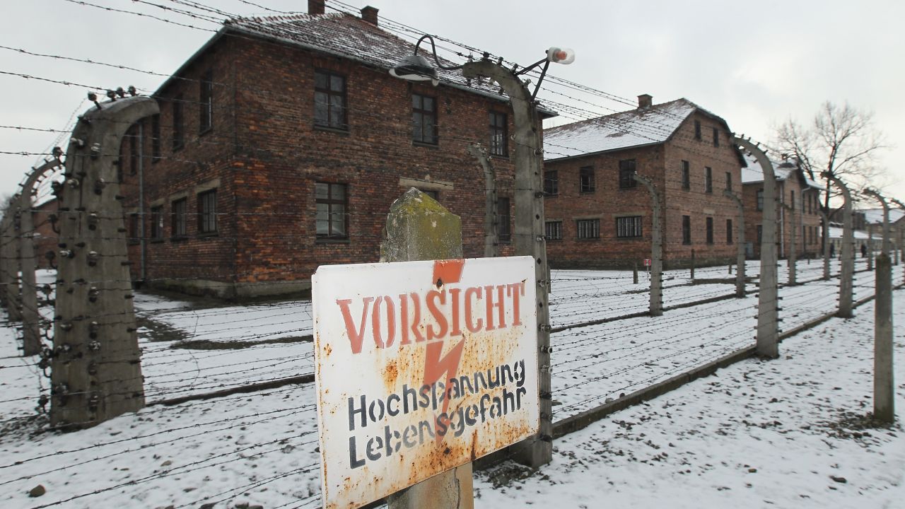 Johann Breyer admits to having worked as a guard at the notorious Auschwitz camp, pictured here on January 27, 2011.