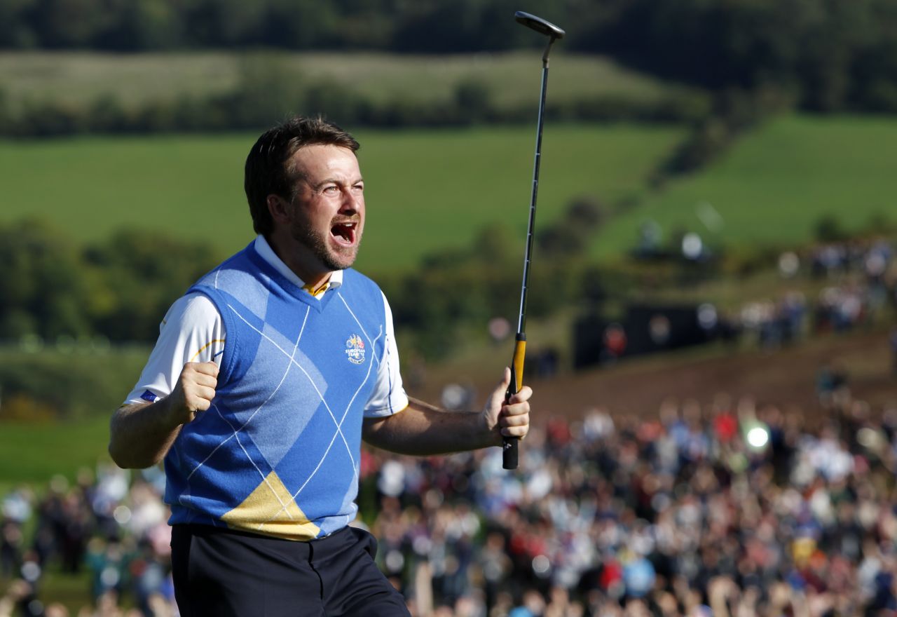 Graeme McDowell was the last-day hero of Europe's narrow victory at Celtic Manor two years ago and he will take his place at Medinah looking for a repeat.