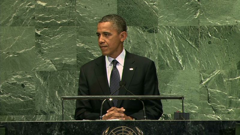 Obama Stresses Diplomacy, Humanity In Speeches To U.N., Clinton ...