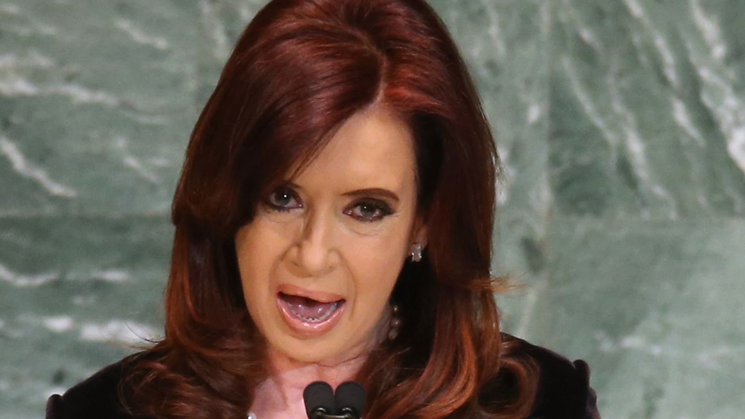 Argentinian President Cristina Fernández said the country would continue to honour its commitments "as befits a country which has recovered its self-esteem".