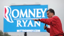 Romney Ohio Campaign sign