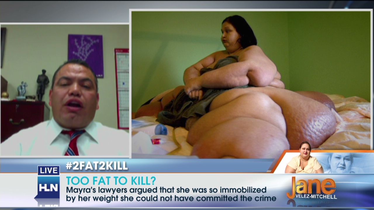 Half-ton woman was too fat to kill