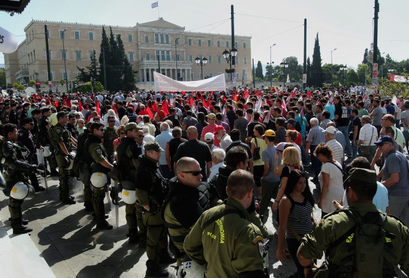 Thousands Protest Austerity Measures In Greece | CNN