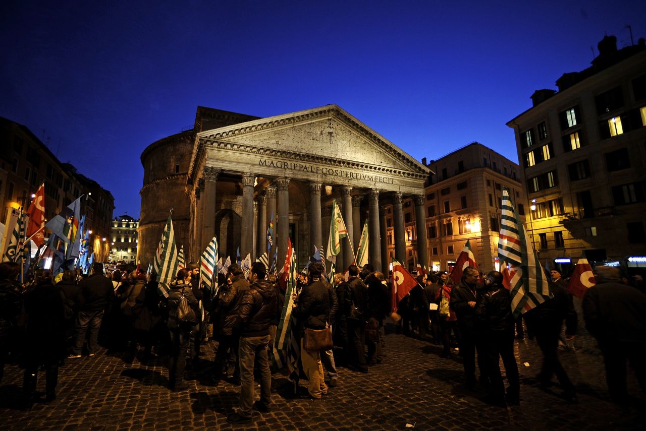 Koolhaas' favorite building is the Pantheon in Rome.
