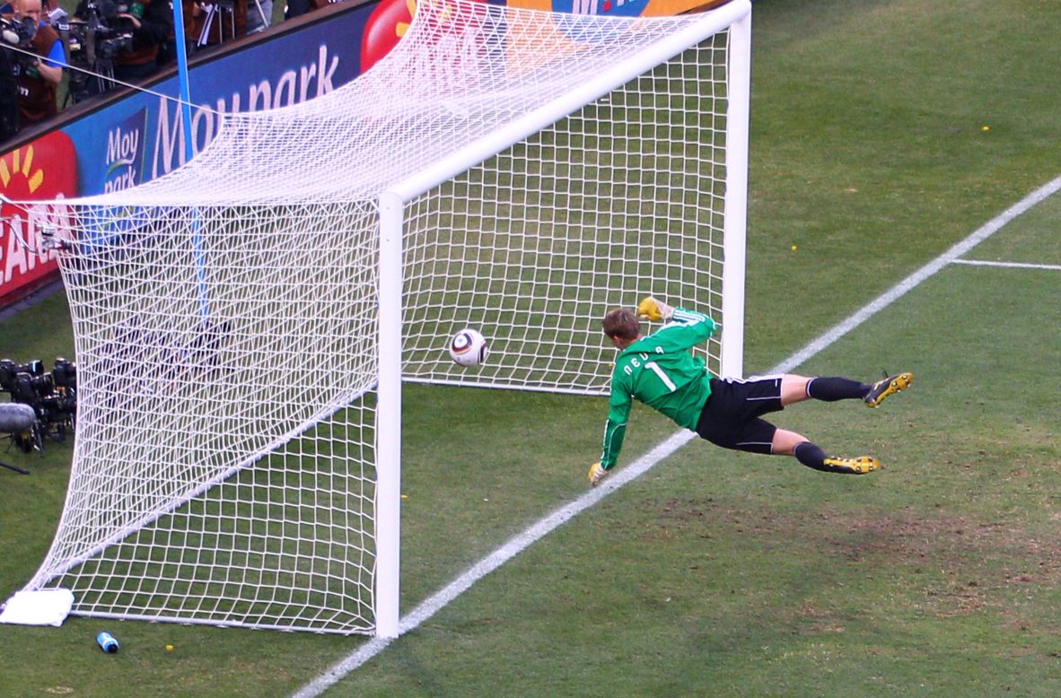 Football has had numerous goalline controversies, leading to calls for the sport to adopt technology.  Most notably at the 2010 World Cup, when England's Frank Lampard saw his "goal" disallowed in a match against Germany, despite the ball landing well over the line. The incident led to FIFA president Sepp Blatter admitting that the sport needed to embrace goalline technology.