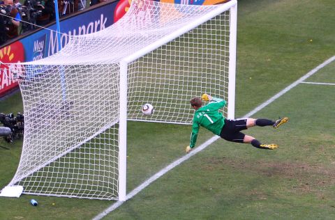 Football has had numerous goalline controversies, leading to calls for the sport to adopt technology.  Most notably at the 2010 World Cup, when England's Frank Lampard saw his "goal" disallowed in a match against Germany, despite the ball landing well over the line. The incident led to FIFA president Sepp Blatter admitting that the sport needed to embrace goalline technology.