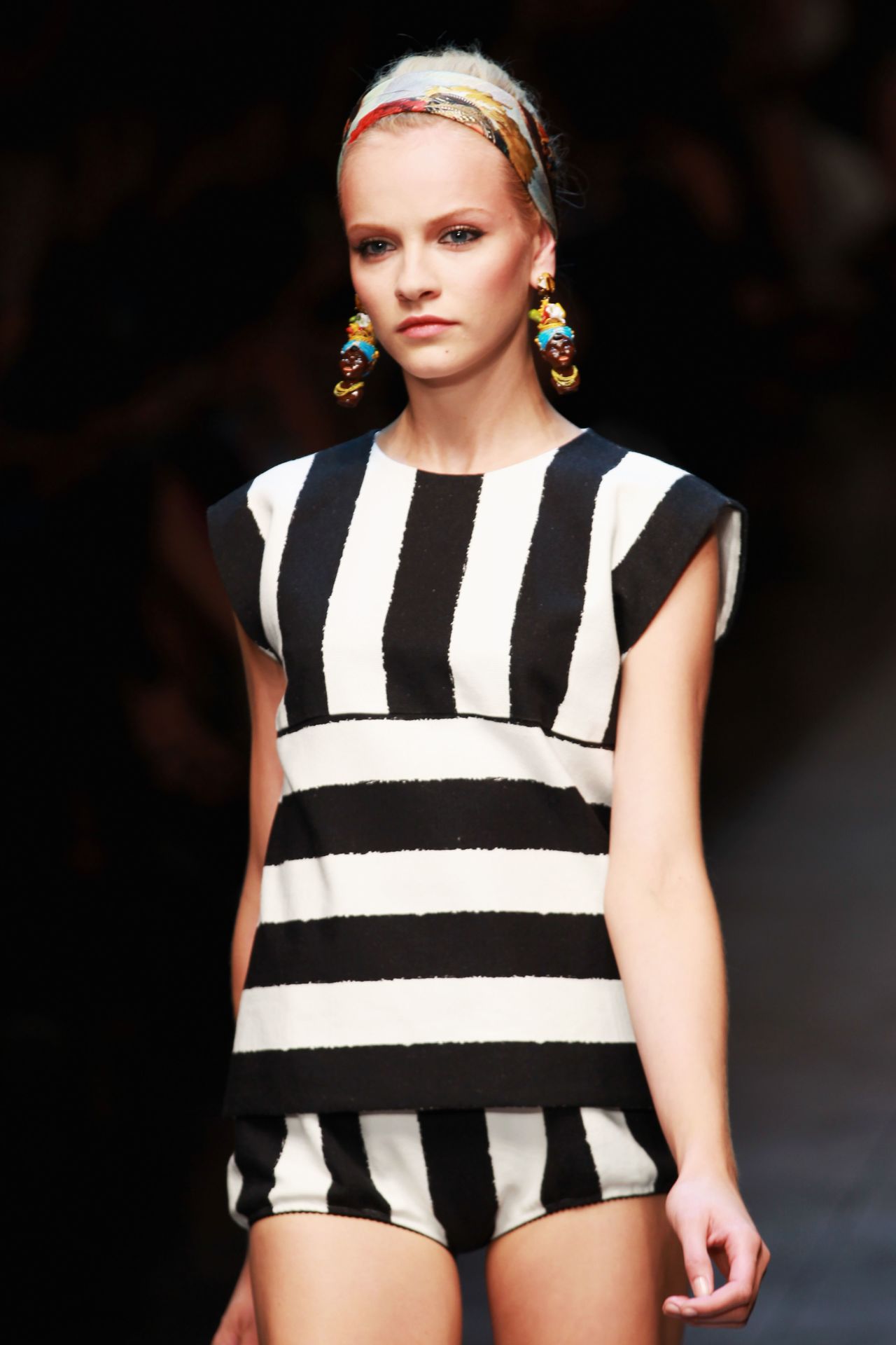 The Italian fashion house Dolce & Gabbana faced allegations of racism in 2012 for earrings that some people thought portrayed racist stereotypes. An article on D&G's website <a href="http://www.swide.com/art-culture/exhibition/caltagirone-ceramics-in-ss-2013-women-fashion-show-dolcegabbana-collection/2012/09/23" target="_blank" target="_blank">Swide.com</a> explained that the earrings were inspired by Moorish features and that "Moorish is a term used to define many peoples throughout history."