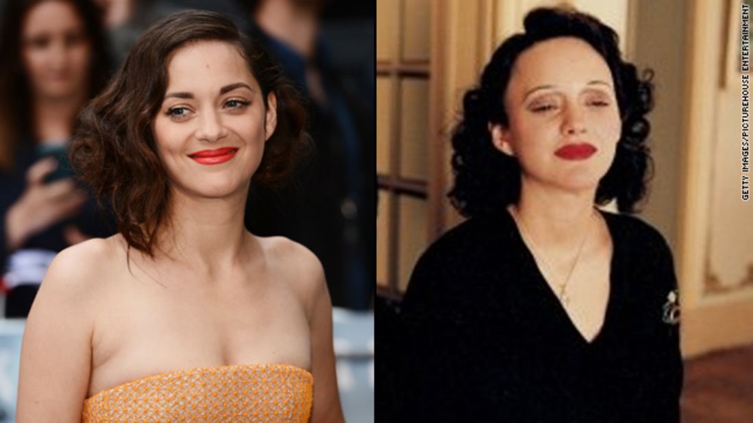 Critics heaped praise on Marion Cotillard's award-winning portrayal of French chanteuse Edith Piaf in 2007's "La Vie en Rose." The physical part of her transformation took patience, with <a href="http://www.usatoday.com/life/movies/movieawards/oscars/2008-02-14-marion-cotillard-main_N.htm" target="_blank" target="_blank">Cotillard's role demanding</a> five hours in a makeup chair. 