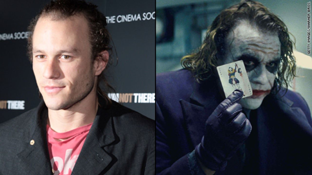 Heath Ledger's Joker was thrillingly unhinged in 2008's "The Dark Knight," and the makeup job was part of the package. Both the actor and the makeup team were nominated for Oscars, but it was Ledger who was honored posthumously with the award.