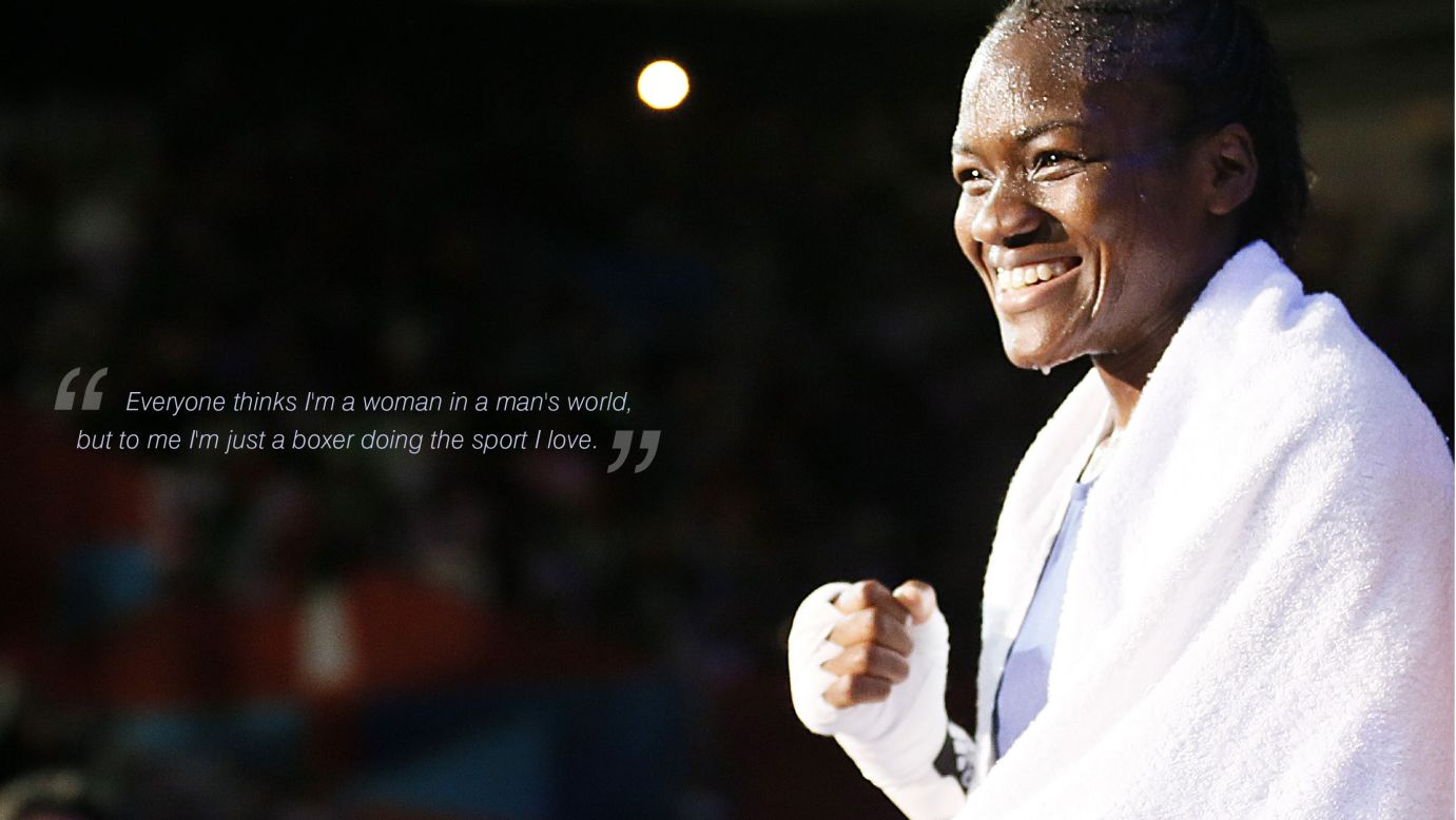 Nicola Adams: "Everyone thinks I'm a woman in man's world, but to me I'm just a boxer doing the sport I love."