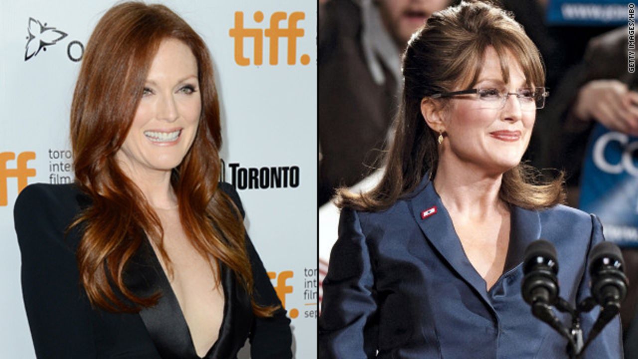 Julianne Moore was tasked with convincingly portraying Sarah Palin in HBO's 2012 movie "Game Change," and implicit in doing so was looking the part. Moore pulled it off, picking up an Emmy in the process. Among those she thanked? Her hair and makeup team, of course.