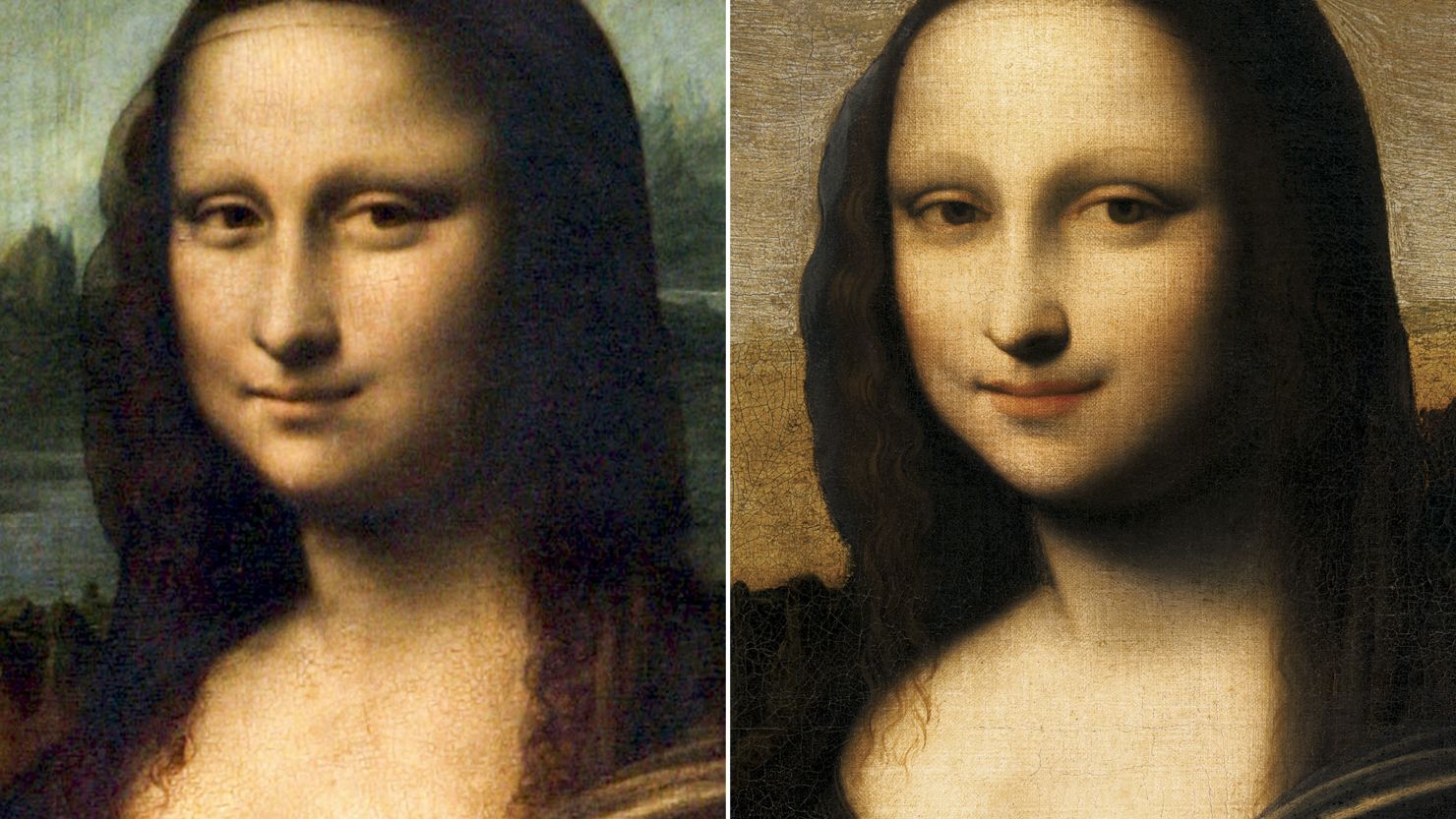 Did Leonardo da Vinci preface the legendary "Mona Lisa," left, with another version?