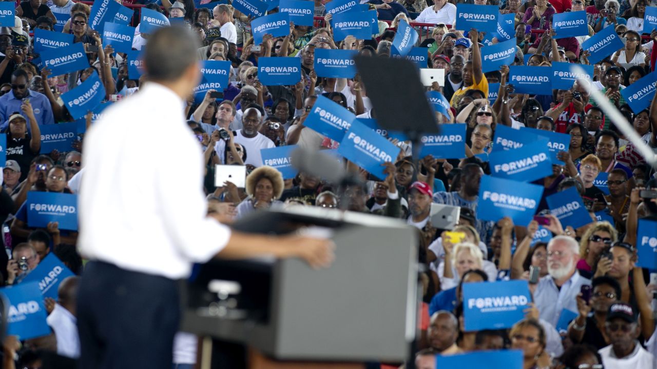 Obama delivers remarks Thursday in Virginia Beach.