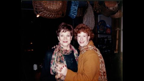 Allison Gilbert and her mother, Lynn, in 1995 on the day Gilbert got engaged. Her mother died two months later from ovarian cancer. 
