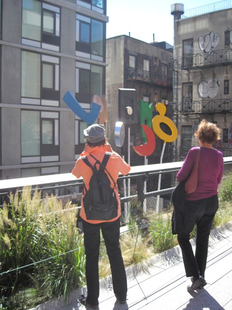 The High Line offers unique views of the city for tourists and residents alike.