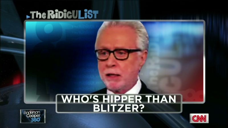 CNN’s Anderson Cooper: No One Hipper Than Wolf Blitzer | CNN