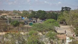The southern Somali port city of Kismayo.