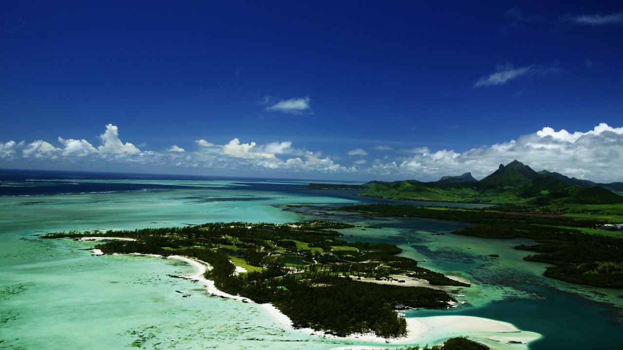 Mauritius offers luxury rather than budget travel - such as Le Touessrok Golf Course on the Isle au Cerfs.