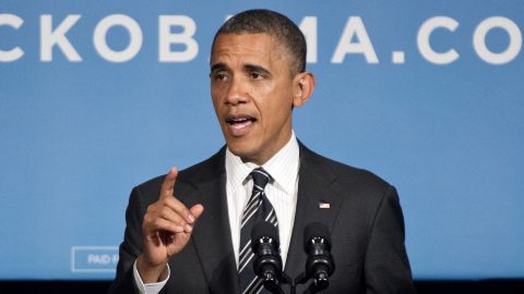  President Barack Obama addresses a fund-raiser event last week at the Capital Hilton Hotel in Washington.