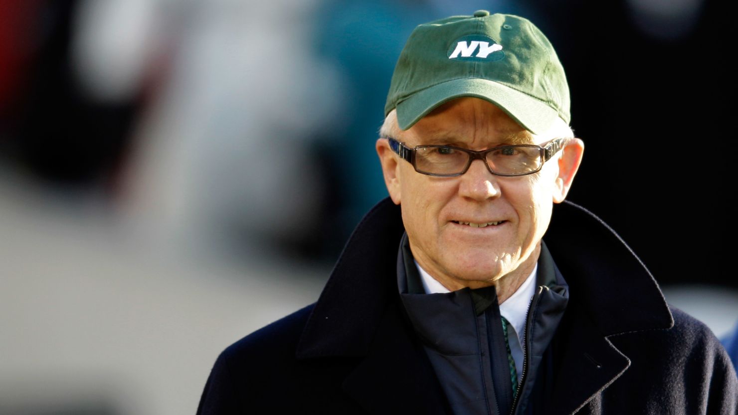 New York Jets owner Robert Wood "Woody" Johnson also is New York chairman of Mitt Romney's presidential campaign.