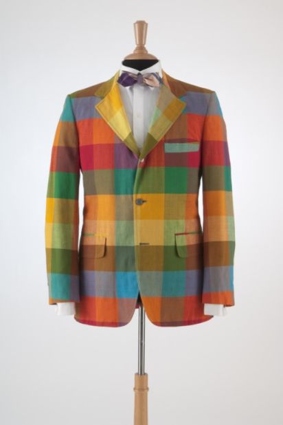 This plaid madras jacket, circa 1970, comes from "Ivy Style," a special exhibition September 14 through January 5, 2013, celebrating the "Ivy League look" that was actually cutting-edge when it debuted in the early 20th century on prestigious U.S. college campuses. 