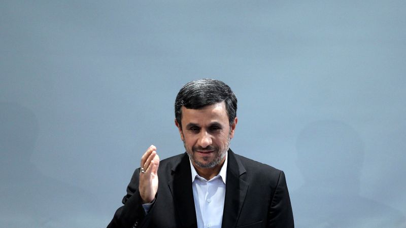 Mahmoud Ahmadinejad Fast Facts | CNN