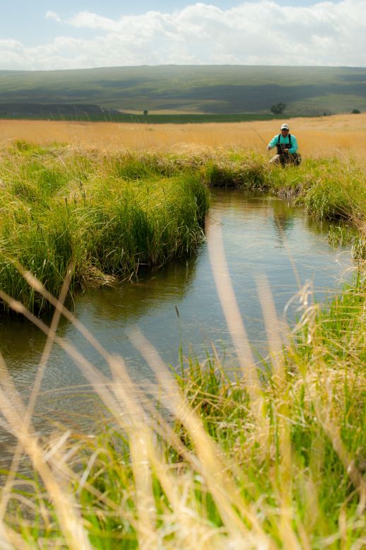 Fly-fishing is one of the many activities available at High Lonesome Ranch.