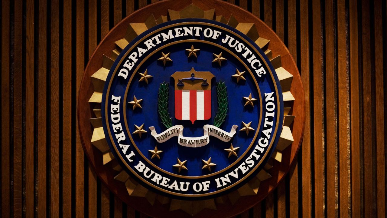 FBI crest in Washington DC.