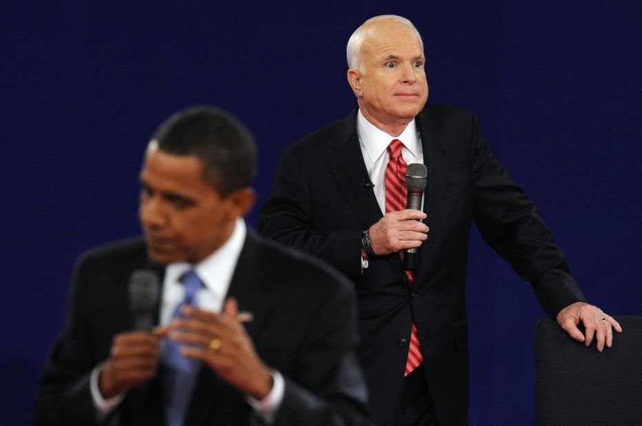 John McCain sparked controversy when he referred to Obama as "that one" during the second 2008 presidential debate. Obama later joked that his first name was Swahili for "that one," according to the New York Times.
