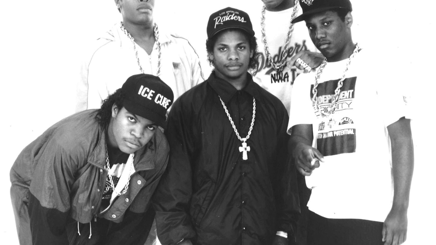Rap group N.W.A. are the subjects of a biopic being released in 2015.