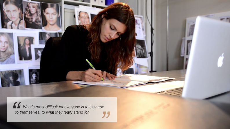 Lydia Maurer: "What's most difficult for everyone is to stay true to themselves, to what they really stand for." 