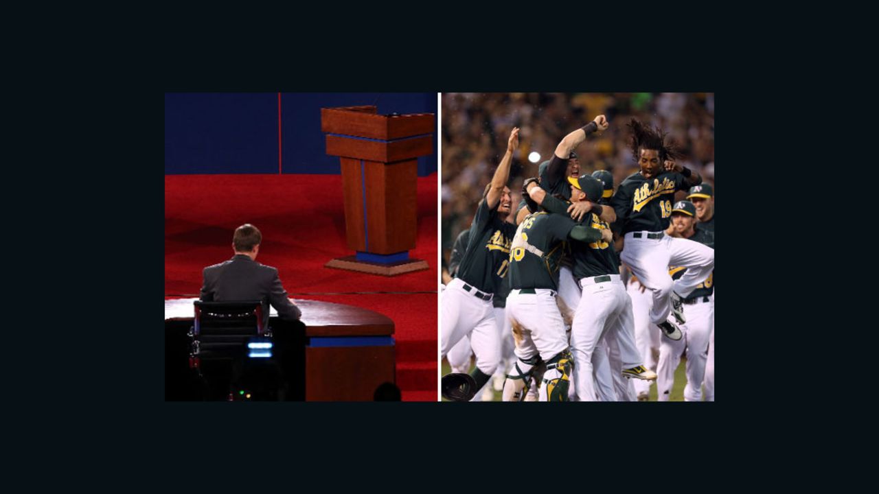 Debates or games? Sports fans must juggle mix of politics, football,  baseball
