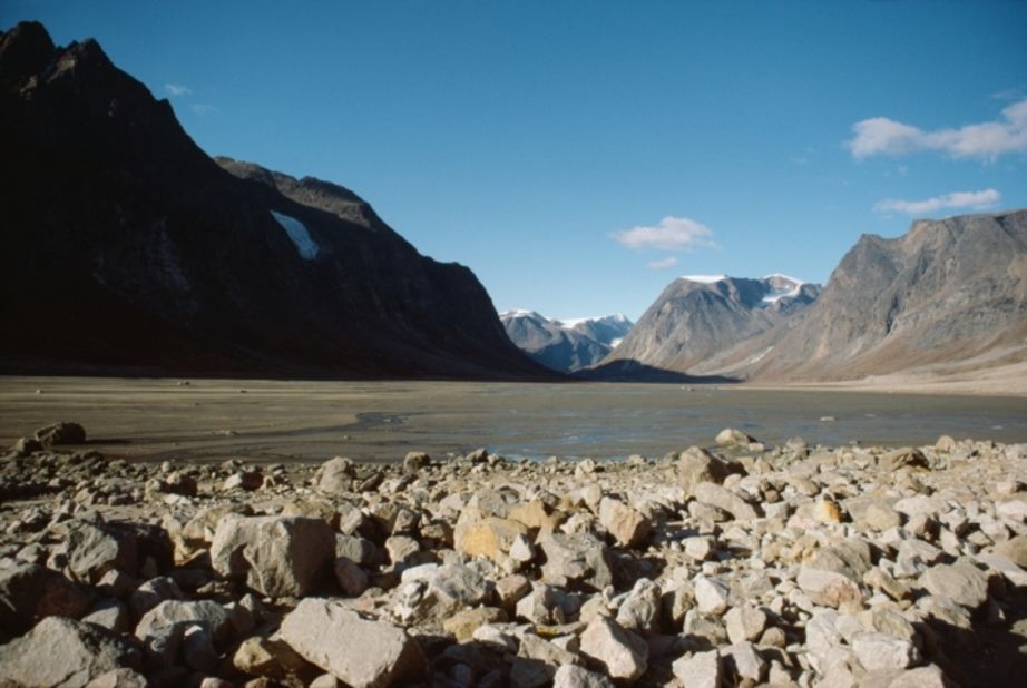 Auyuittuq National Park, home to Mount Asgard, was the site of Bond's BASE-jumping in "Never Say Never Again."