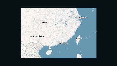 Yiliang County was recently hit by earthquakes.