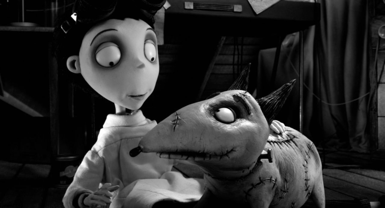 "Frankenweenie" and "The Cabin in the Woods" are tied for the 10th spot on this list of 2012's best films. Horror movies rarely get respect in year-end lists, but of the three films scripted or co-scripted by Joss Whedon this year ("The Avengers" and "Much Ado About Nothing" were the others), "The Cabin in the Woods" was the most fiendishly ingenious -- a horror movie that was truly out of the box. As for "Frankenweenie," pictured, this 3-D black-and-white tribute to classic Universal monster movies showed yet again that Tim Burton is most himself in animated film. 