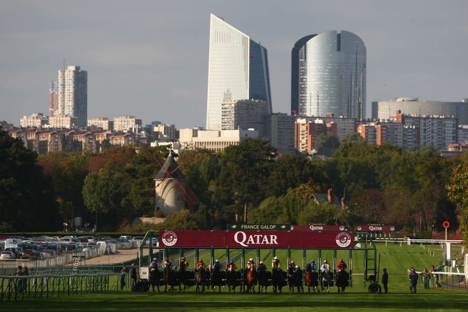 The Qatar Racing and Equestrian Club-sponsored event is the richest in Europe, with almost €8 million ($10.4 million) in prize money on offer over the weekend.