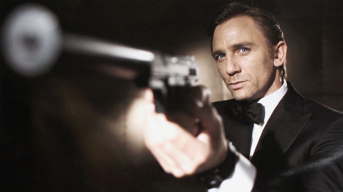 Daniel Craig poses in 2005 after being unveiled as the next actor to play the legendary British secret agent James Bond for "Casino Royale" in October 2005.