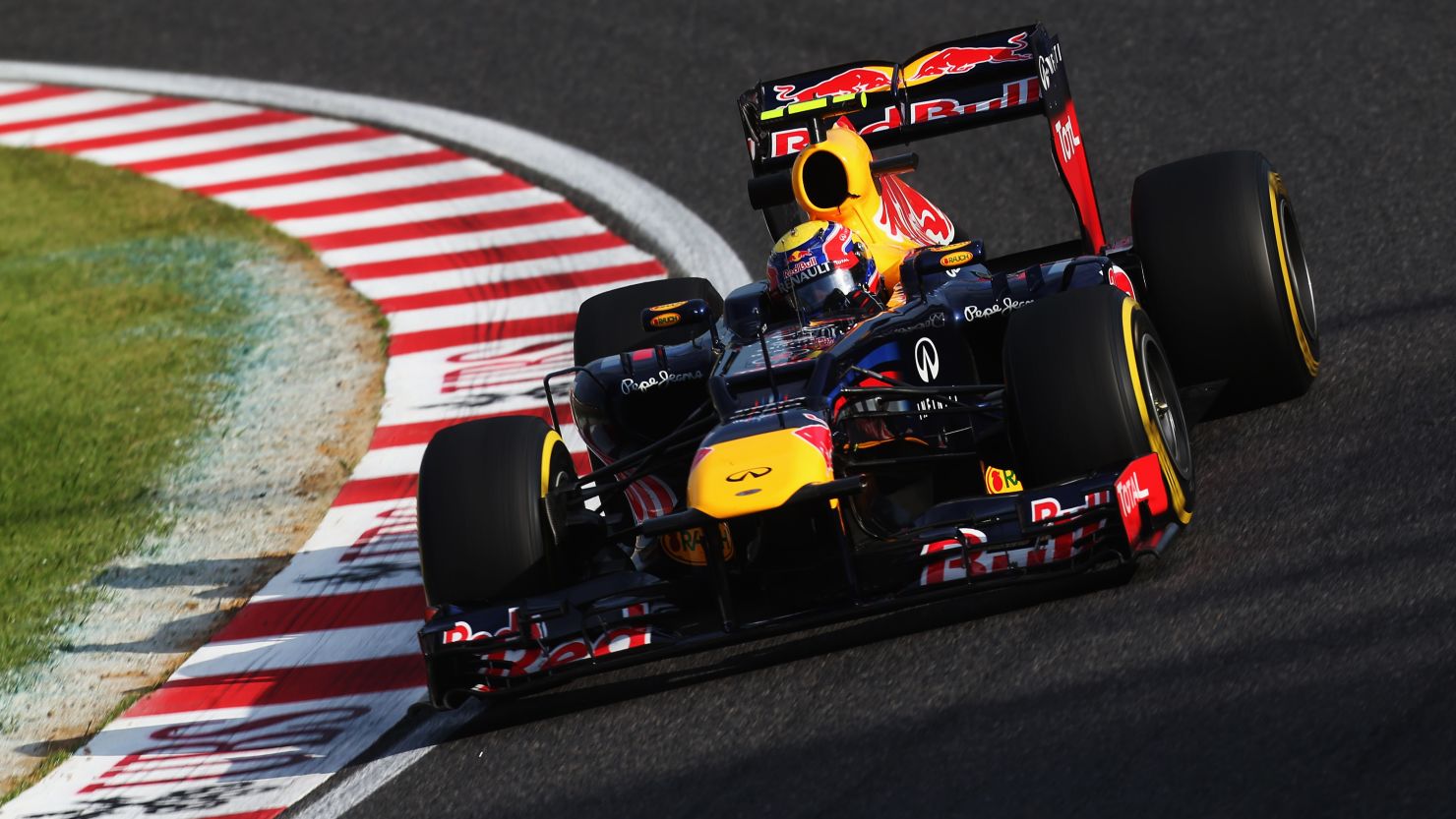 Red Bull's Australian driver Mark Webber is currently fifth in the 2012 F1 world championship.