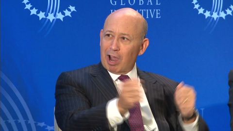 Goldman Sachs CEO Lloyd Blankfein was one of the executives whose stock award was accelerated to beat higher tax rate.