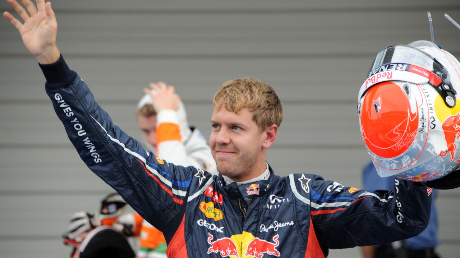 Sebastian Vettel is on pole position for the fourth straight year at Suzuka.