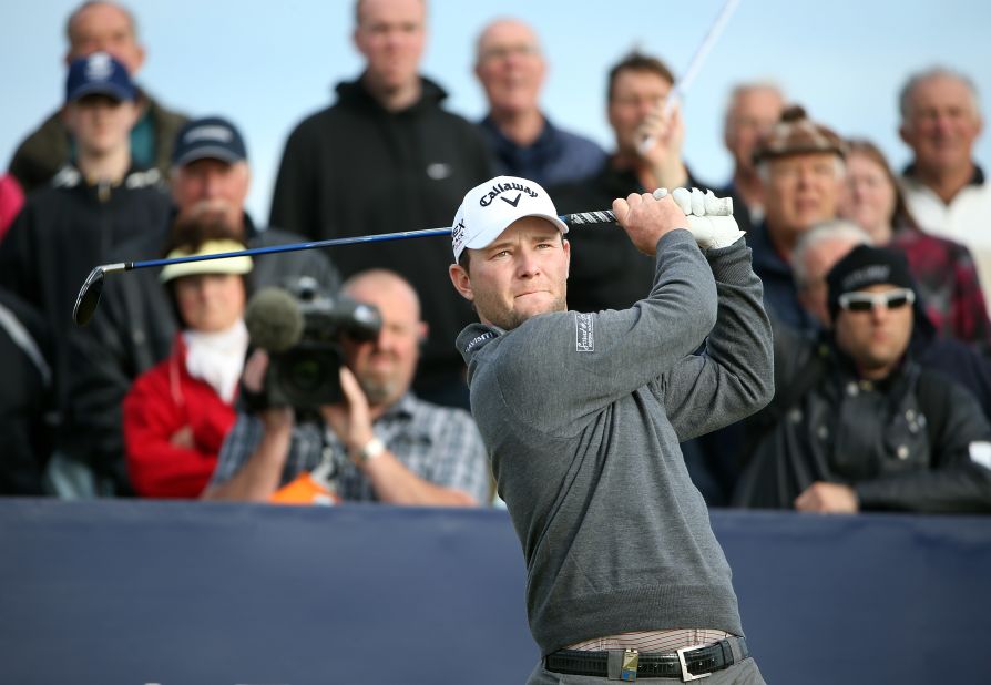2017 was a record breaking year for South Africa's Branden Grace. He shot a 62 during his third round at the Open Championship in July, becoming the first player to card a score under 63 shots in a major.