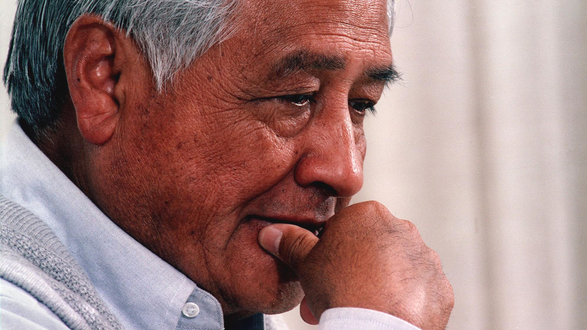 Cesar Chavez was posthumously given a Medal of Freedom a year after he died by President Bill Clinton. 