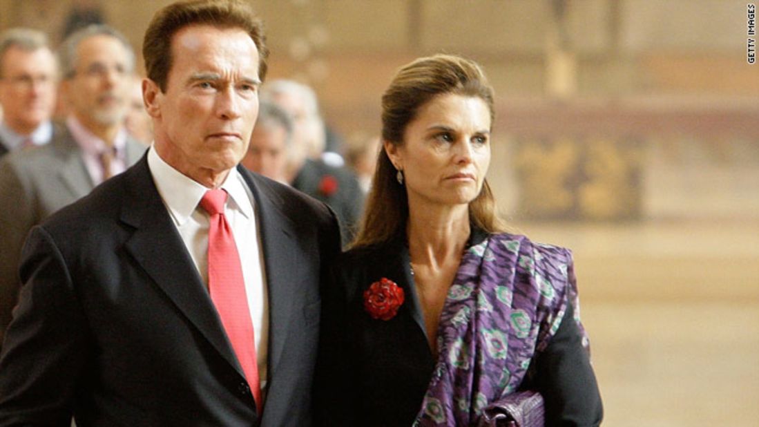 Former California Gov. Arnold Schwarzenegger and Maria Shriver separated in May 2011 after 25 years of marriage. The public has since learned of Schwarzenegger's affair with the family's housekeeper that resulted in the birth of his fifth child.