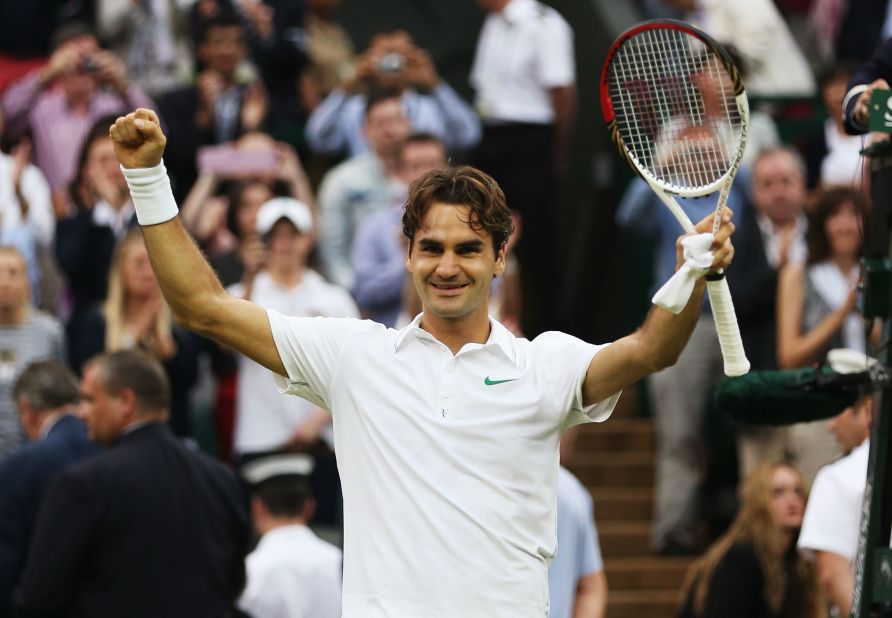 World No. 2 Roger Federer will be gunning for his eighth Wimbledon title, after tying Sampras's mark of seven championships in 2012. 