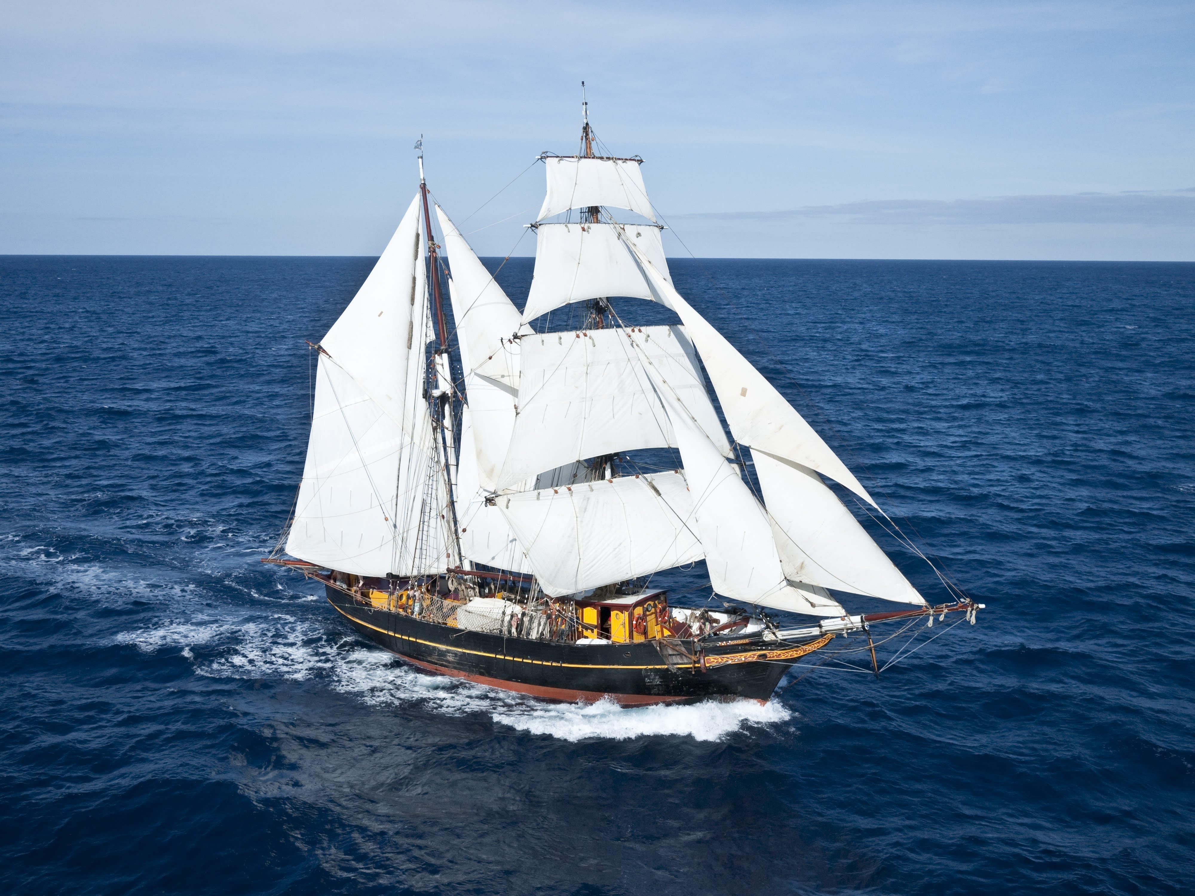 Are traditional sail boats the future of trade?