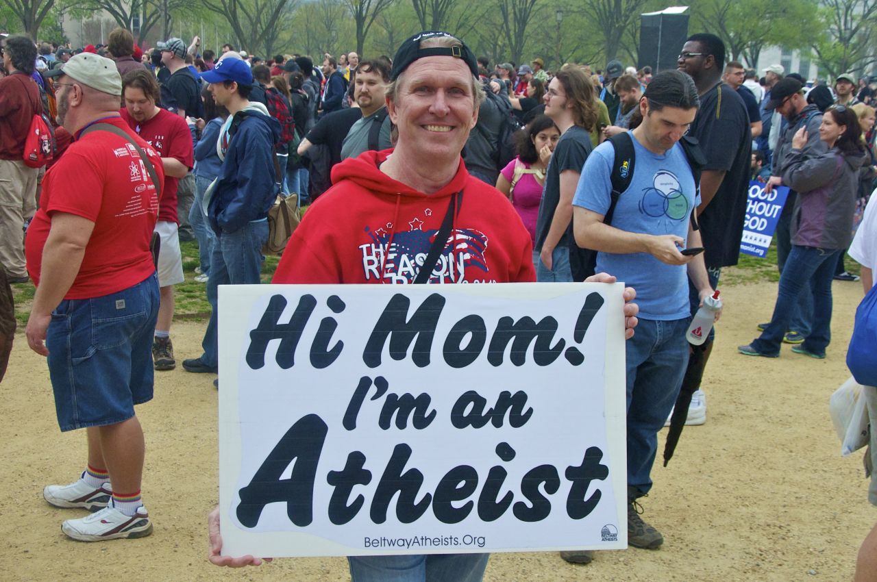 The religiously unaffiliated, including atheists and agnostics, make up nearly 23% of the American population, the study says. 