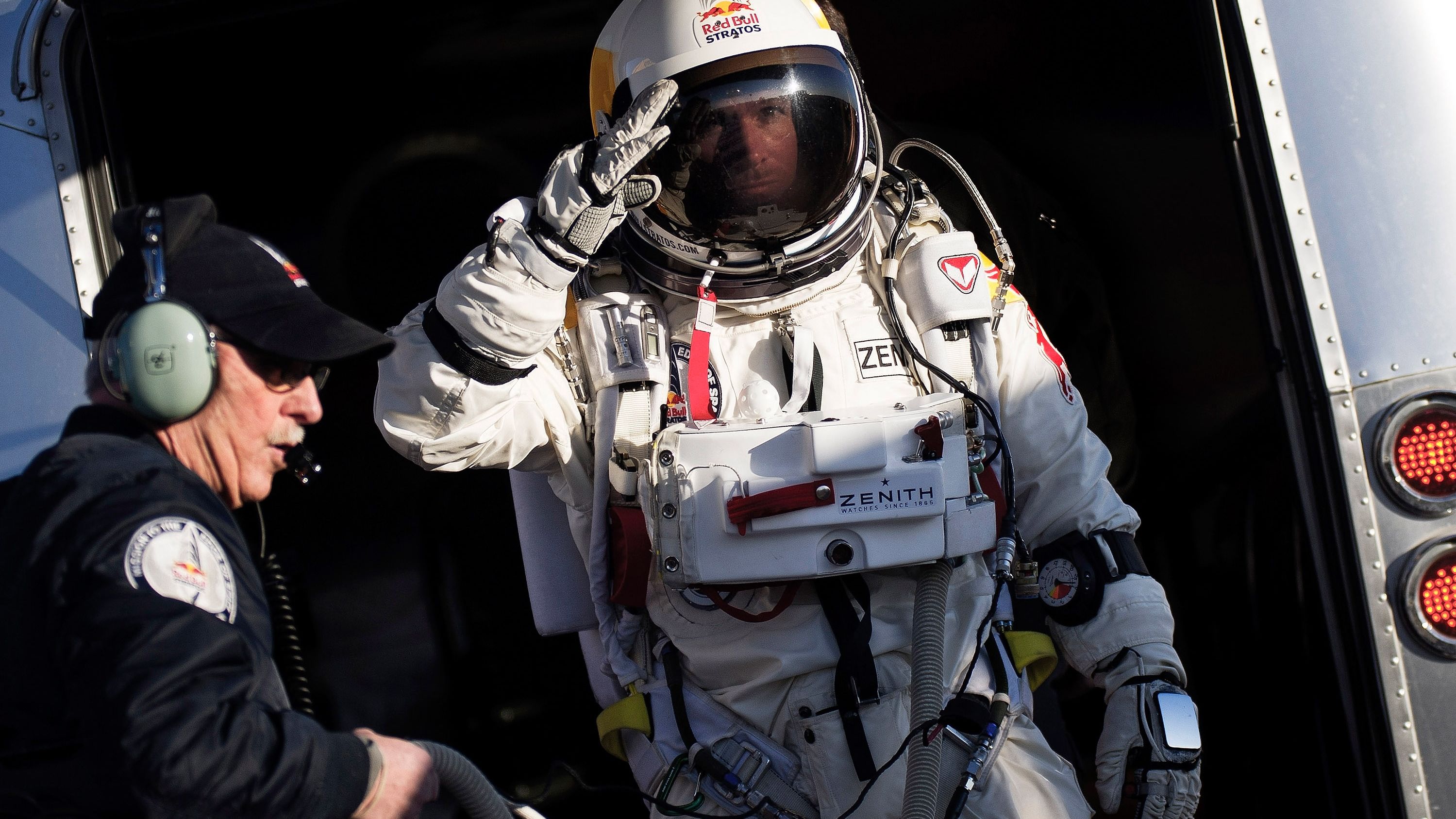 Baumgartner's suit took him months to get used to wearing.