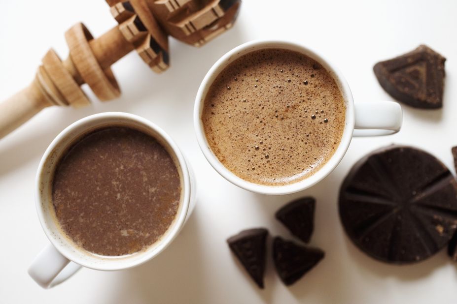 <strong>Prepare for the future: </strong>There's nothing like a hot cup of cocoa after a day frolicking in (or shoveling) snow. And since <a href="http://www.sciencedaily.com/releases/2003/11/031106051159.htm" target="_blank" target="_blank">researchers at Cornell University</a> say the delicious drink contains a healthy dose of antioxidants, you shouldn't feel guilty about indulging. The antioxidants protect your body from free radicals that can damage cells, <a href="http://www.nlm.nih.gov/medlineplus/antioxidants.html" target="_blank" target="_blank">according to the National Institute of Health</a>. 