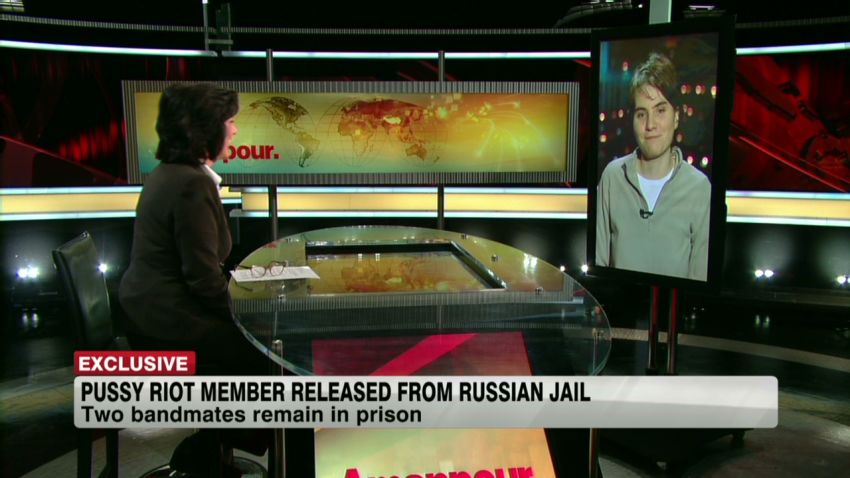 Freed Pussy Riot Member Vows To Continue Political Protest Acts Cnn