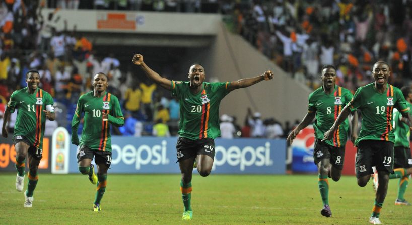 Zambia won the 2012 Africa Cup of Nations, the first time triumph in their history, after beating the Ivory Coast 8-7 in a dramatic penalty shootout in Libreville.